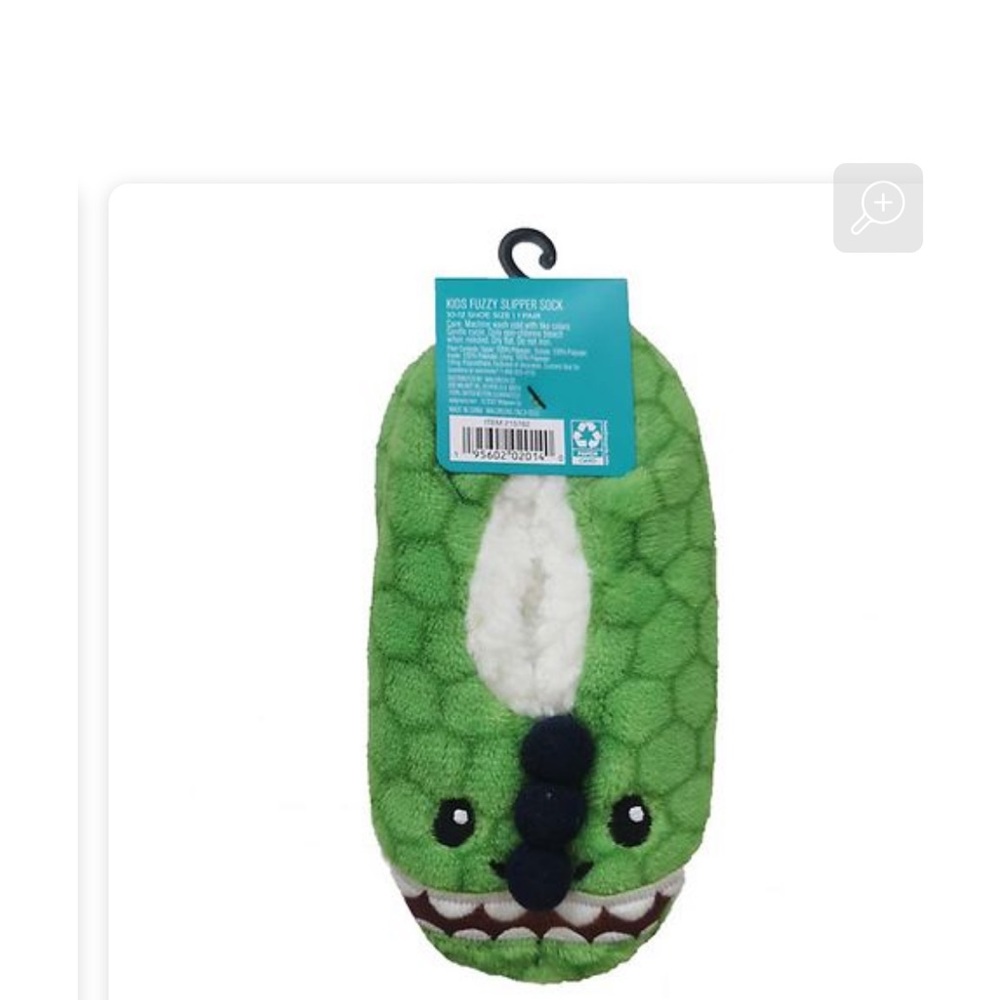 NWT West Loop boys dino slippers size 10-12
